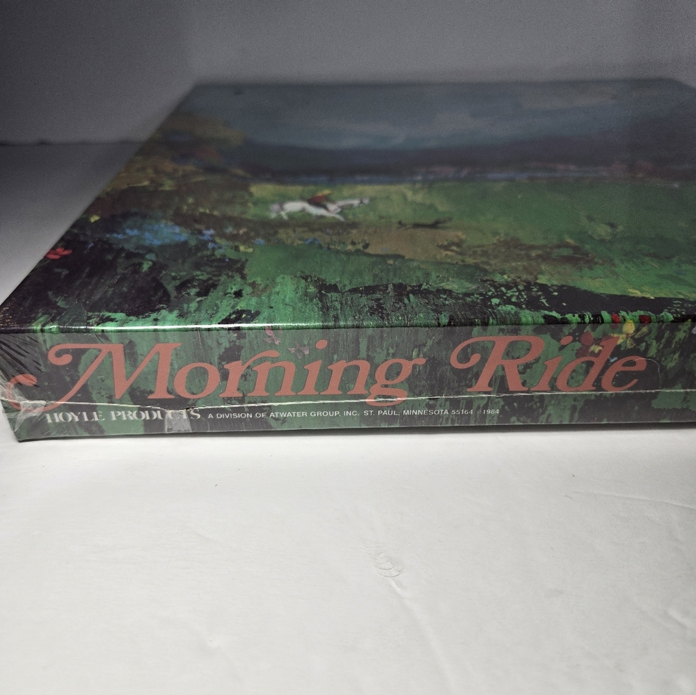 HOYLE 550 Piece Jigsaw Puzzle " Morning Ride" NEW UNOPENED - Picture 2 of 5